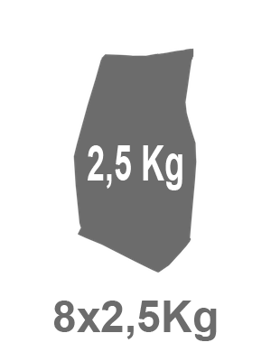 8x2,5 kg